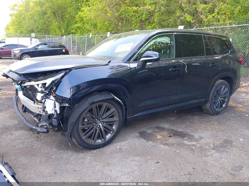 2026 Lexus Tx VIN 5TDAAAB65TS058633 IAAI salvage auction — FRONT END, Salvage - Greater Than 75% (Maryland), sold $20,400 on 2026-07-13 (photo 2)