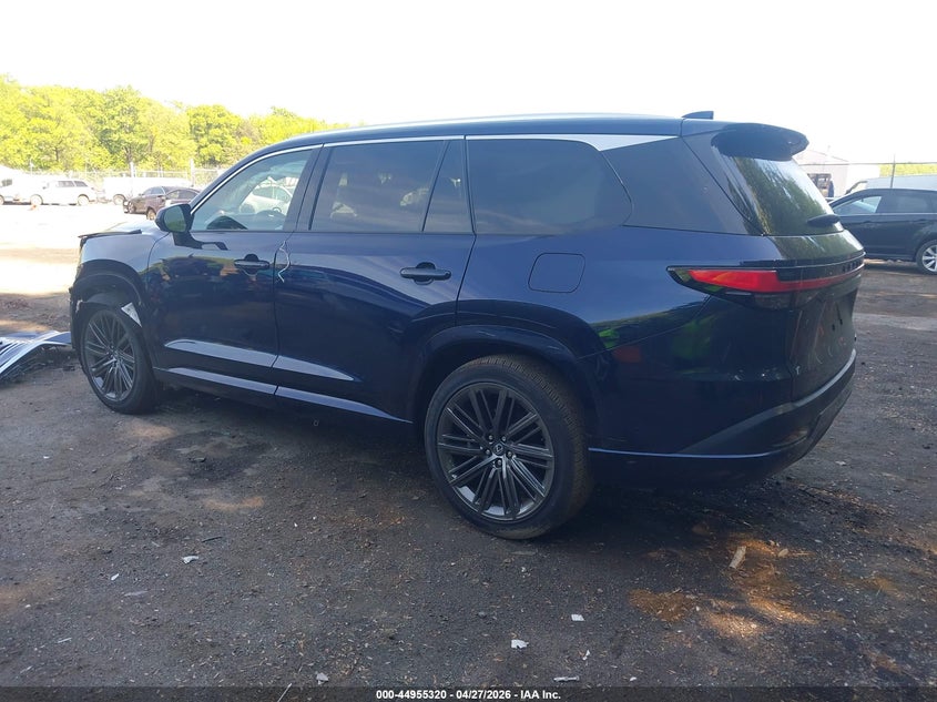 2026 Lexus Tx VIN 5TDAAAB65TS058633 IAAI salvage auction — FRONT END, Salvage - Greater Than 75% (Maryland), sold $20,400 on 2026-07-13 (photo 3)