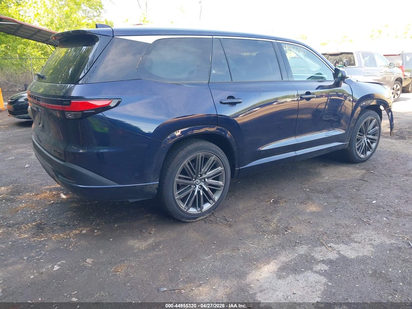 2026 Lexus Tx VIN 5TDAAAB65TS058633 IAAI salvage auction — FRONT END, Salvage - Greater Than 75% (Maryland), sold $20,400 on 2026-07-13 (photo 4)