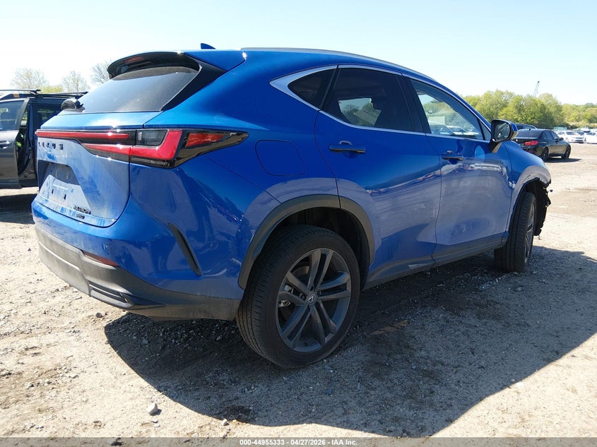 2025 Lexus Nx VIN JTJHKCFZ6S2063404 IAAI salvage auction — FRONT END, Salvage (New Jersey), sold $19,350 on 2026-08-17 (photo 4)