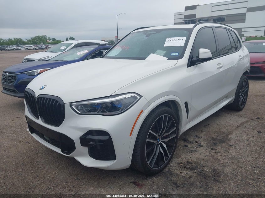 2022 BMW X5 VIN 5UXCR6C02N9J22233 IAAI salvage auction — LEFT REAR, Original (Texas), sold $26,650 on 2026-07-07 (photo 2)