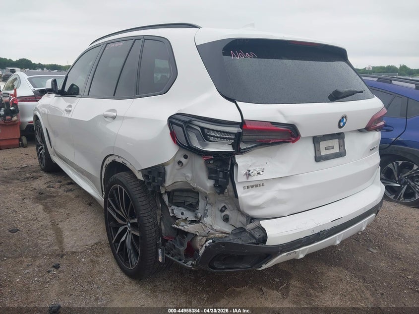 2022 BMW X5 VIN 5UXCR6C02N9J22233 IAAI salvage auction — LEFT REAR, Original (Texas), sold $26,650 on 2026-07-07 (photo 3)