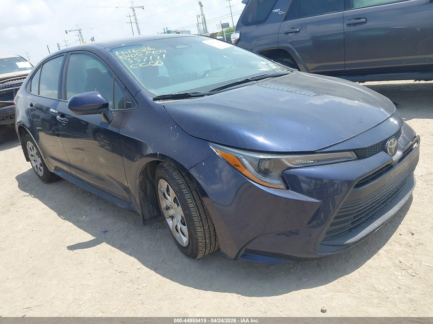 2025 Toyota Corolla VIN 5YFB4MDE7SP337171 IAAI salvage auction — LEFT SIDE, Salvage Title, sold $3,850 on 2026-07-20 (photo 1)
