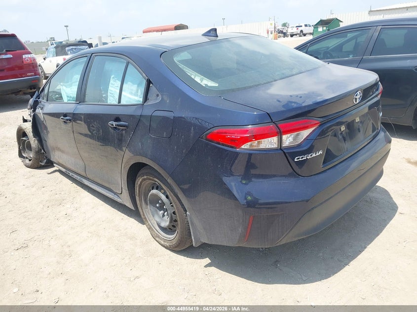 2025 Toyota Corolla VIN 5YFB4MDE7SP337171 IAAI salvage auction — LEFT SIDE, Salvage Title, sold $3,850 on 2026-07-20 (photo 3)