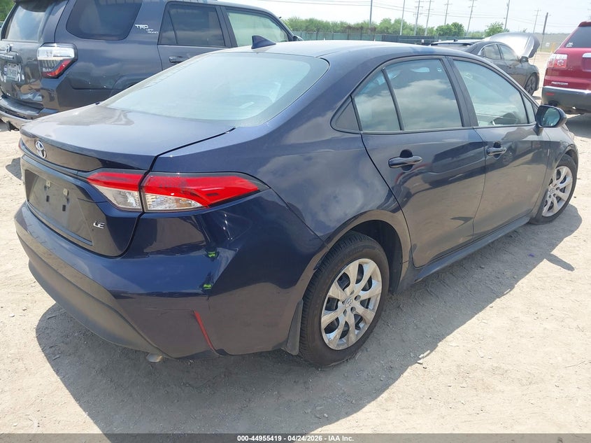 2025 Toyota Corolla VIN 5YFB4MDE7SP337171 IAAI salvage auction — LEFT SIDE, Salvage Title, sold $3,850 on 2026-07-20 (photo 4)