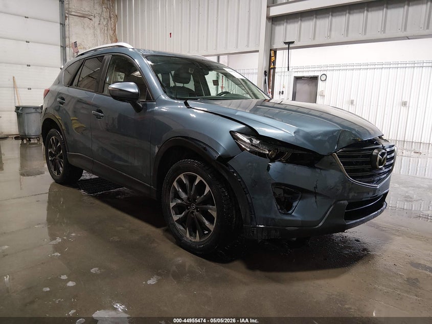 2016 Mazda Cx-5 VIN JM3KE4DY2G0654145 IAAI salvage auction — FRONT END, Bill Of Sale (Alaska), sold $1,000 on 2026-07-24 (photo 1)