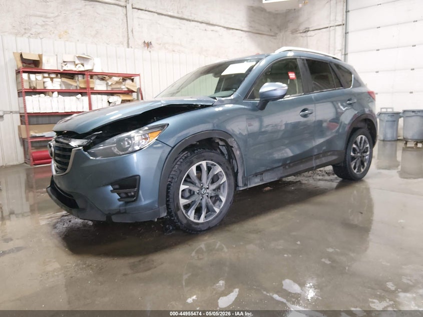 2016 Mazda Cx-5 VIN JM3KE4DY2G0654145 IAAI salvage auction — FRONT END, Bill Of Sale (Alaska), sold $1,000 on 2026-07-24 (photo 2)