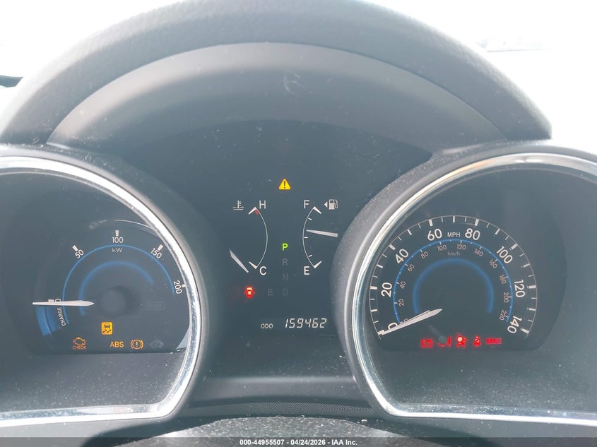 2008 Toyota Highlander hybrid VIN JTEEW44A782016416 IAAI salvage auction — FRONT & REAR, Clear (Indiana), sold $1,200 on 2026-07-17 (photo 7)