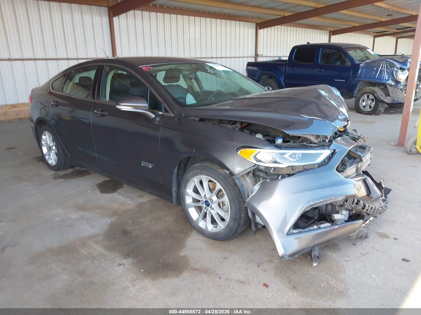2017 Ford Fusion VIN 3FA6P0PUXHR184007 IAAI salvage auction — FRONT END, Salvage Title, sold $200 on 2026-07-09 (photo 1)
