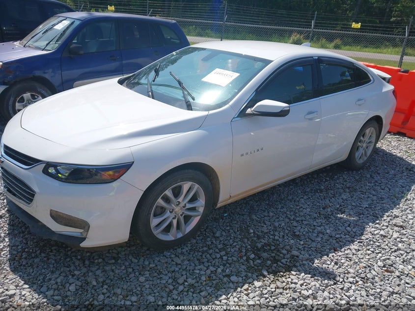 2018 Chevrolet Malibu VIN 1G1ZD5ST7JF153773 IAAI salvage auction — WATER/FLOOD, Salvage (Mississippi), sold $475 on 2026-07-17 (photo 2)