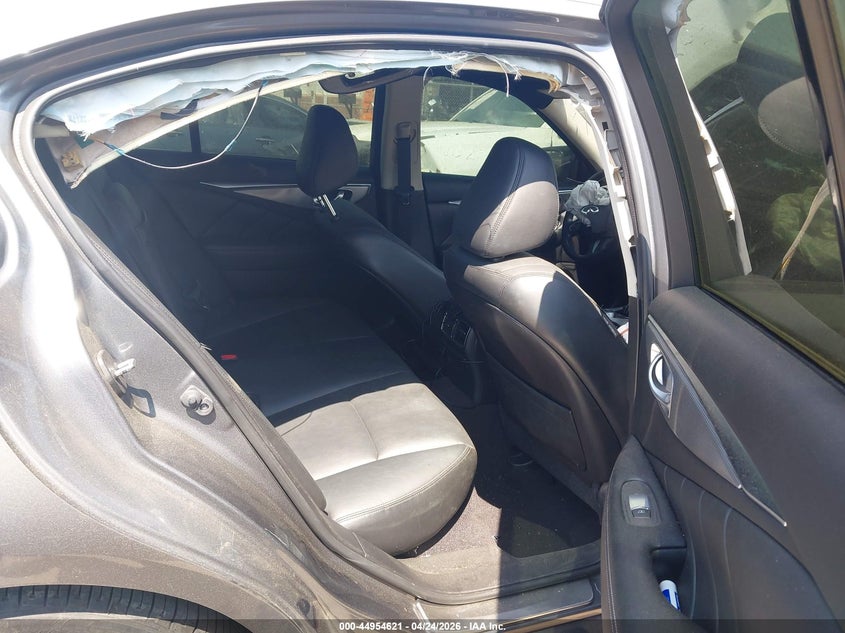 2016 Infiniti Q50 VIN JN1CV7AR9GM253232 IAAI salvage auction — FRONT END, Salvage Title, sold $675 on 2026-07-06 (photo 8)