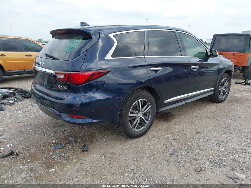 2019 Infiniti Qx60 VIN 5N1DL0MN4KC534274 IAAI salvage auction — LEFT FRONT, Original (Texas), sold $2,050 on 2026-07-09 (photo 4)