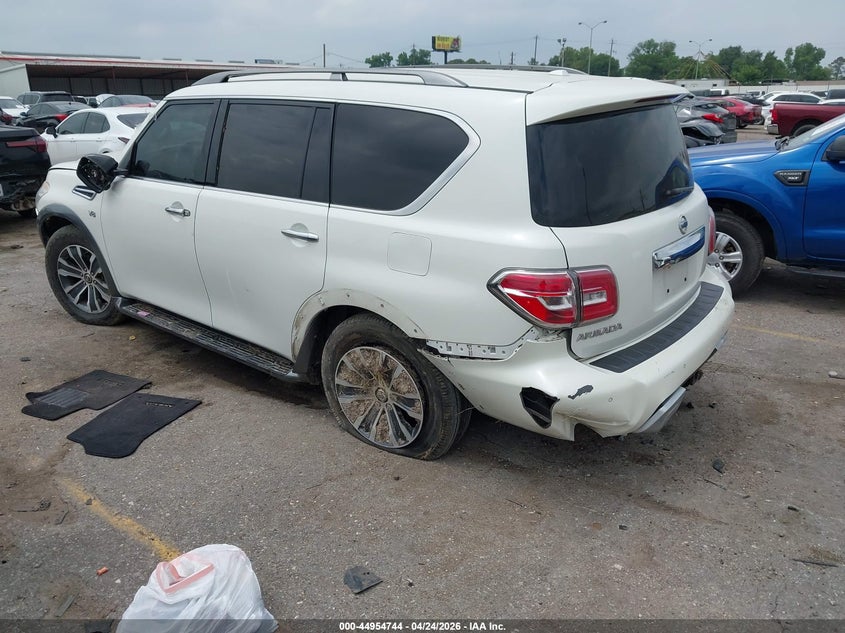 2018 Nissan Armada VIN JN8AY2ND1J9057183 IAAI salvage auction — FRONT END, Original (Texas), sold $3,175 on 2026-07-15 (photo 3)