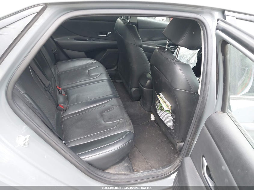 2021 Hyundai Elantra VIN KMHLN4AJ9MU004670 IAAI salvage auction — FRONT END, Salvage Title, sold $25 on 2026-07-30 (photo 8)