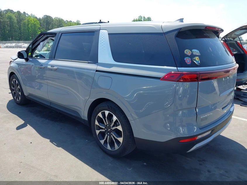 2024 Kia Carnival VIN KNDNC5H3XR6448457 IAAI salvage auction — FRONT END, Salvage (North Carolina), sold $7,100 on 2026-07-29 (photo 3)