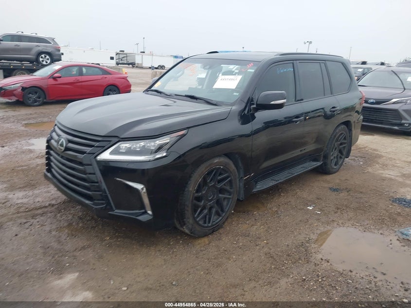 2018 Lexus Lx VIN JTJHY7AX6J4253105 IAAI salvage auction — RIGHT SIDE, Salvage Title, sold $38,500 on 2026-07-22 (photo 2)