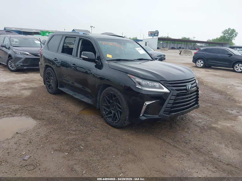2018 Lexus Lx VIN JTJHY7AX6J4253105 IAAI salvage auction — RIGHT SIDE, Salvage Title, sold $38,500 on 2026-07-22 (photo 6)
