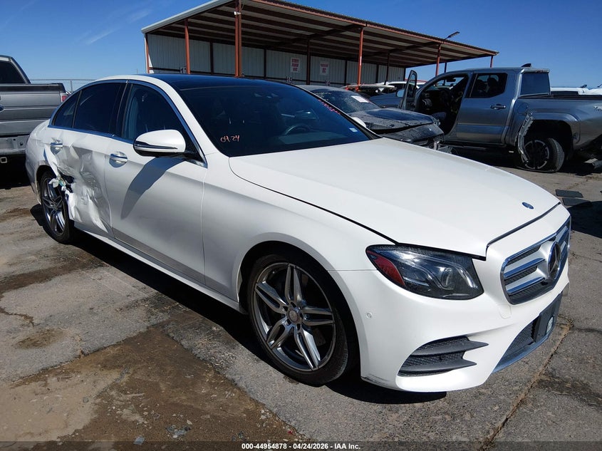 2017 Mercedes-benz E-klasse VIN WDDZF4JB3HA140679 IAAI salvage auction — RIGHT SIDE, Original (Texas), sold $8,500 on 2026-07-08 (photo 1)