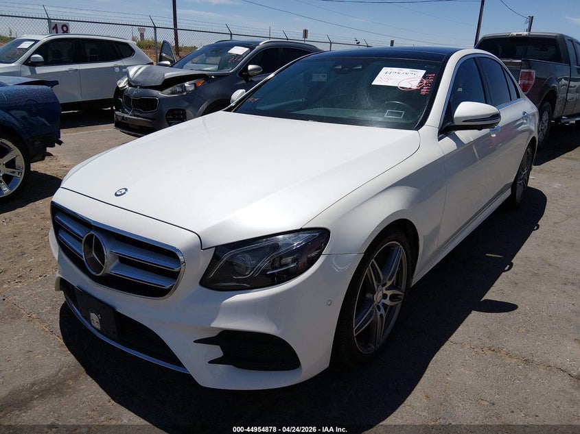 2017 Mercedes-benz E-klasse VIN WDDZF4JB3HA140679 IAAI salvage auction — RIGHT SIDE, Original (Texas), sold $8,500 on 2026-07-08 (photo 2)