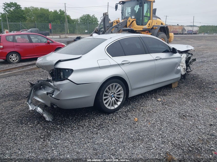 2013 BMW 5er VIN WBAFR7C57DC823218 IAAI salvage auction — FRONT & REAR, Salvage (Georgia), sold $400 on 2026-08-02 (photo 4)