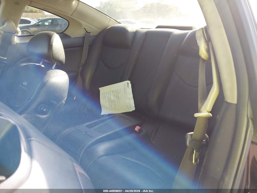 2012 Infiniti G VIN JN1CV6EK3CM420489 IAAI salvage auction — REAR END, Salvage Title, sold $1,600 on 2026-07-24 (photo 8)