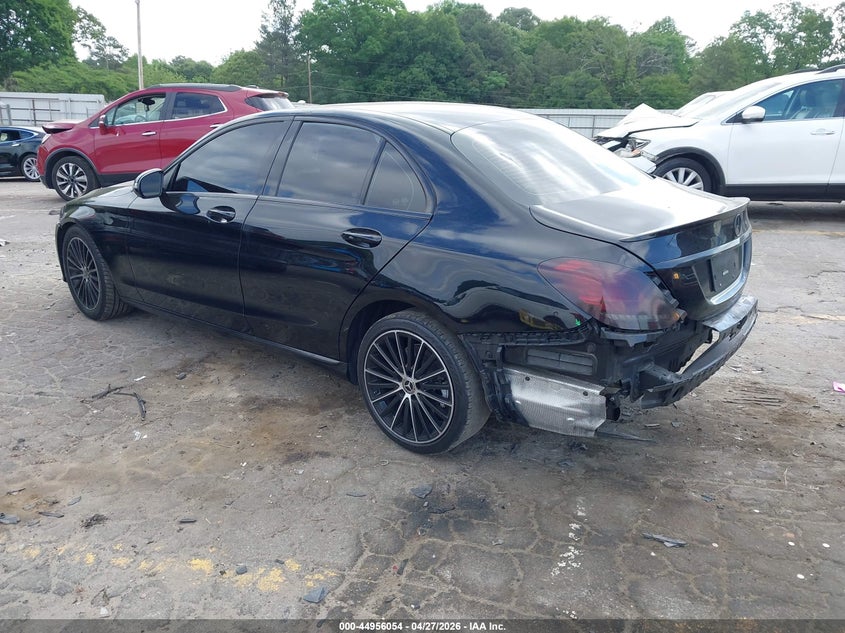 2019 Mercedes-benz C-klasse VIN 55SWF8DB6KU294901 IAAI salvage auction — REAR END, Salvage (Georgia), sold $4,700 on 2026-07-22 (photo 3)