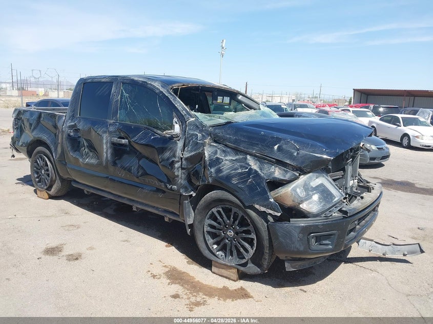 2018 Nissan TITAN VIN 1N6AA1E65JN516893 IAAI salvage auction — ROLLOVER, Salvage Title, sold $25 on 2026-10-02 (photo 1)
