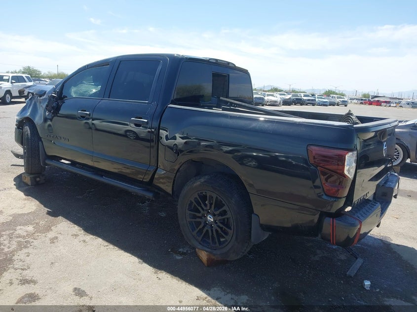 2018 Nissan TITAN VIN 1N6AA1E65JN516893 IAAI salvage auction — ROLLOVER, Salvage Title, sold $25 on 2026-10-02 (photo 3)