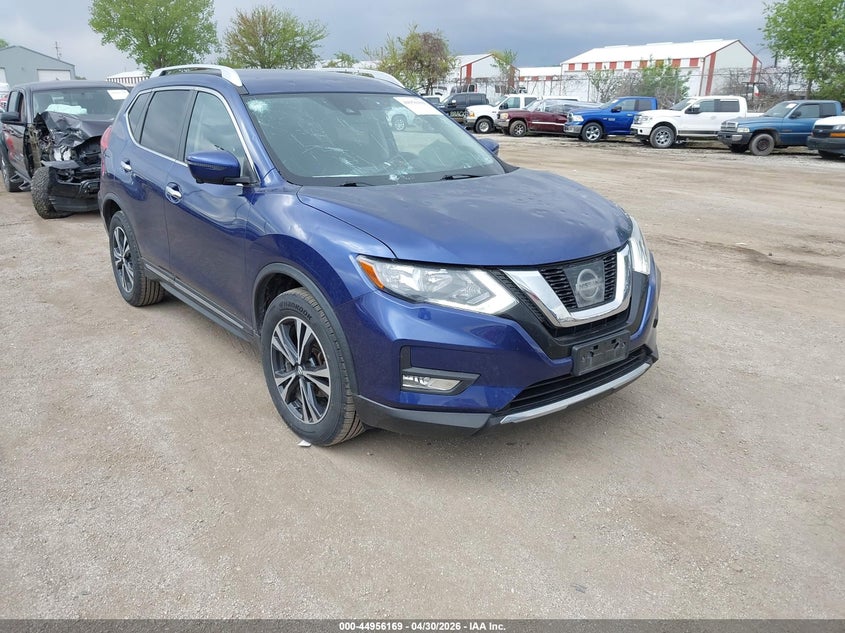 2017 Nissan Rogue VIN JN8AT2MV4HW024912 IAAI salvage auction — HAIL, Salvage (Iowa), sold $2,775 on 2026-07-13 (photo 1)