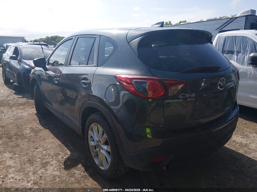 2015 Mazda Cx-5 VIN JM3KE4DY1F0483046 IAAI salvage auction — FRONT END, Salvage Title, sold $3,000 on 2026-08-26 (photo 3)