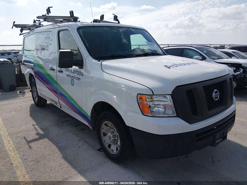 2018 Nissan Nv VIN 1N6BF0KMXJN804668 IAAI salvage auction — REAR END, Salvage (Texas), sold $1,550 on 2026-07-20 (photo 1)