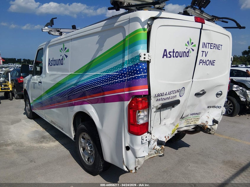 2018 Nissan Nv VIN 1N6BF0KMXJN804668 IAAI salvage auction — REAR END, Salvage (Texas), sold $1,550 on 2026-07-20 (photo 3)