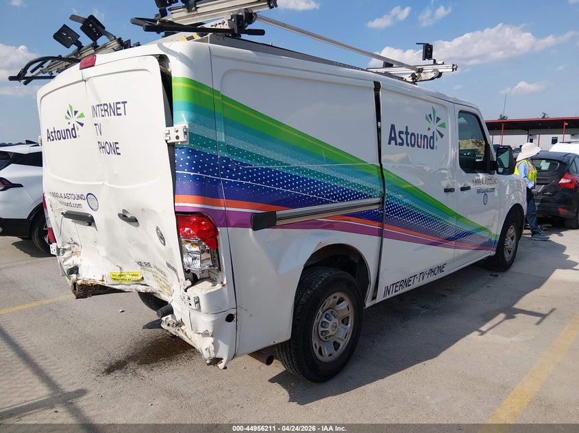2018 Nissan Nv VIN 1N6BF0KMXJN804668 IAAI salvage auction — REAR END, Salvage (Texas), sold $1,550 on 2026-07-20 (photo 4)
