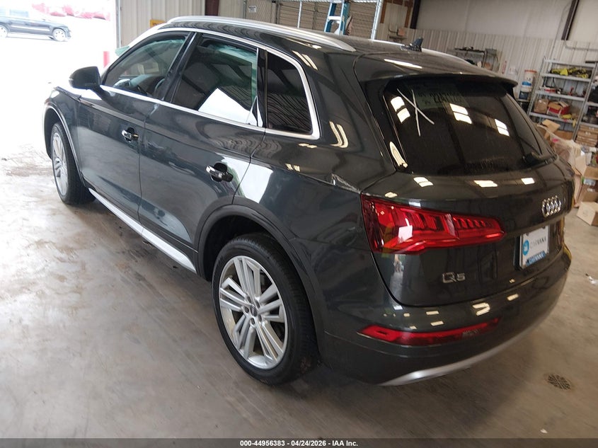 2018 Audi Q5 VIN WA1BNAFY4J2244117 IAAI salvage auction — FRONT END, Salvage Title, sold $5,075 on 2026-08-24 (photo 3)