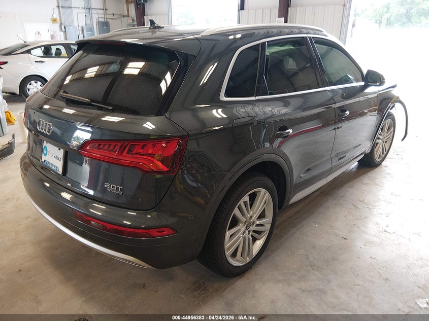 2018 Audi Q5 VIN WA1BNAFY4J2244117 IAAI salvage auction — FRONT END, Salvage Title, sold $5,075 on 2026-08-24 (photo 4)
