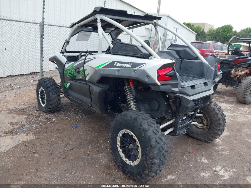 2024 Kawasaki Teryx VIN JKARFCD11RB503218 IAAI salvage auction — FRONT END, Clear (Oklahoma), sold $3,800 on 2026-07-08 (photo 3)