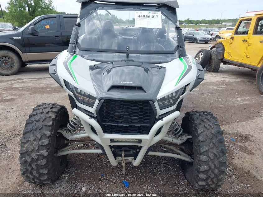 2024 Kawasaki Teryx VIN JKARFCD11RB503218 IAAI salvage auction — FRONT END, Clear (Oklahoma), sold $3,800 on 2026-07-08 (photo 5)