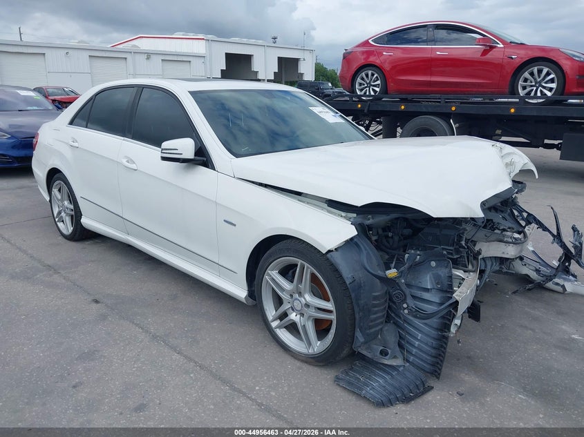 2012 Mercedes-benz E-klasse VIN WDDHF5KB6CA580419 IAAI salvage auction — FRONT END, Salvage Title, sold $325 on 2026-07-22 (photo 1)