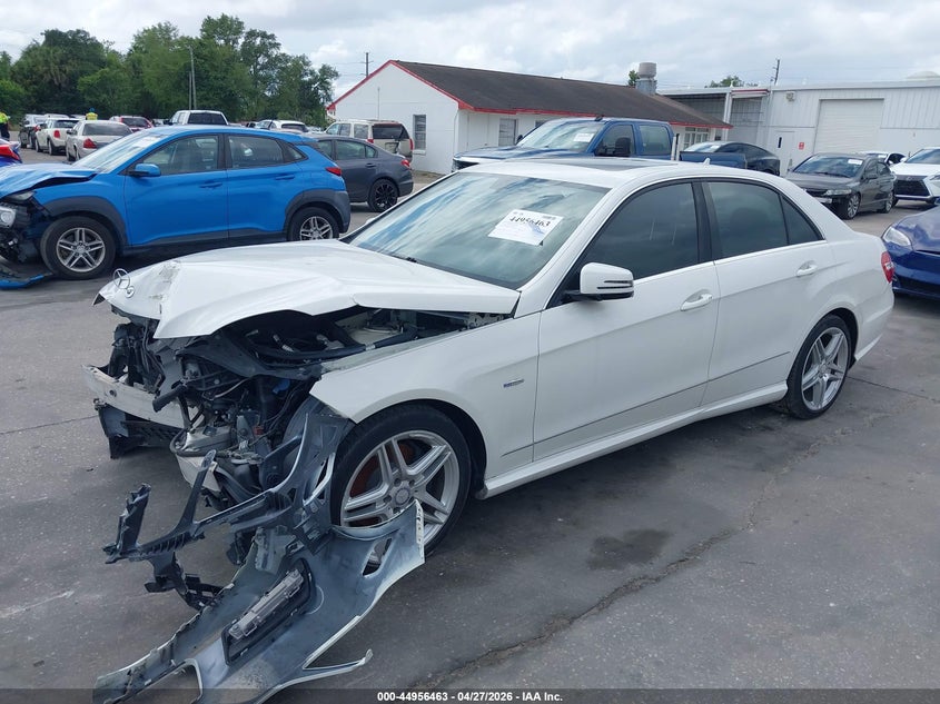 2012 Mercedes-benz E-klasse VIN WDDHF5KB6CA580419 IAAI salvage auction — FRONT END, Salvage Title, sold $325 on 2026-07-22 (photo 2)