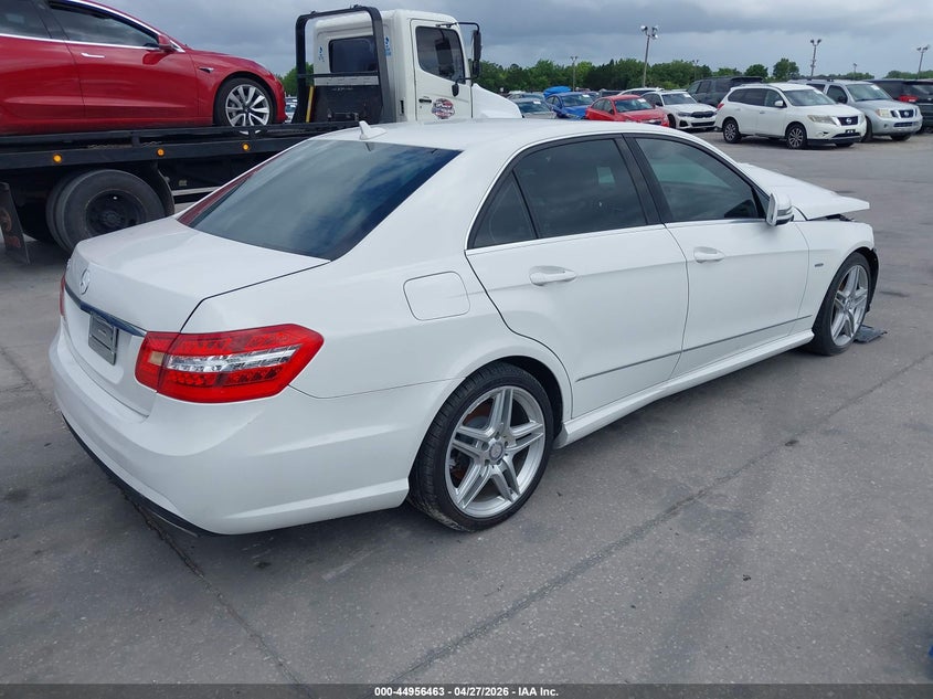 2012 Mercedes-benz E-klasse VIN WDDHF5KB6CA580419 IAAI salvage auction — FRONT END, Salvage Title, sold $325 on 2026-07-22 (photo 4)