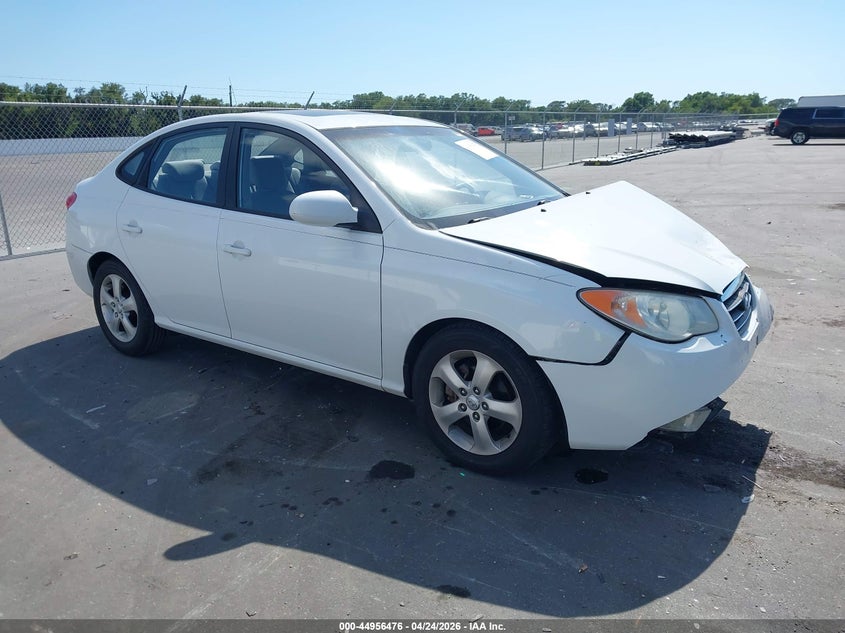 2007 Hyundai Elantra VIN KMHDU46D37U085227 IAAI salvage auction — FRONT END, Rebuildable (Florida), sold $625 on 2026-07-20 (photo 1)