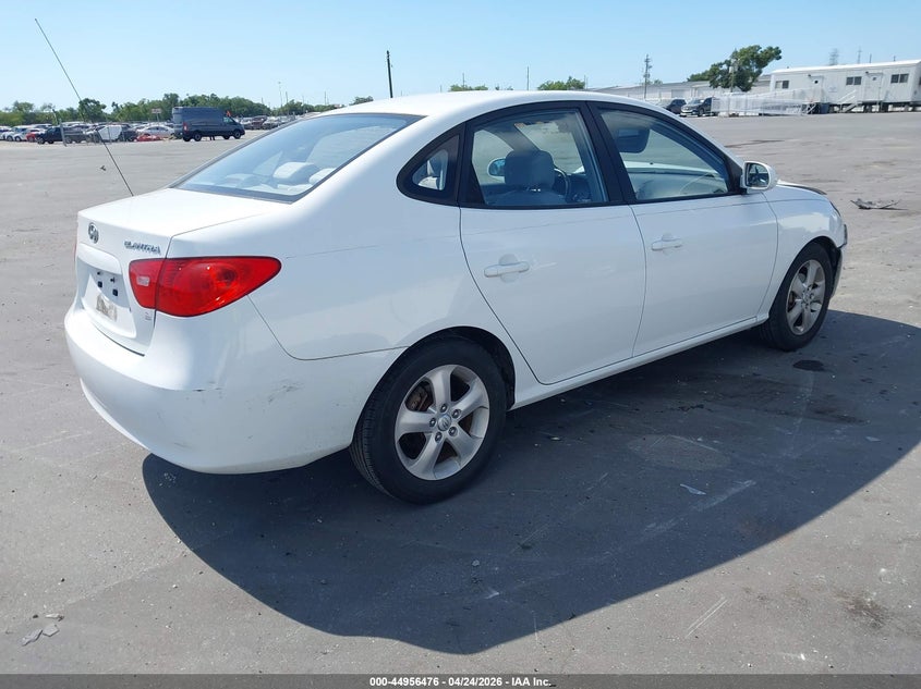 2007 Hyundai Elantra VIN KMHDU46D37U085227 IAAI salvage auction — FRONT END, Rebuildable (Florida), sold $625 on 2026-07-20 (photo 4)