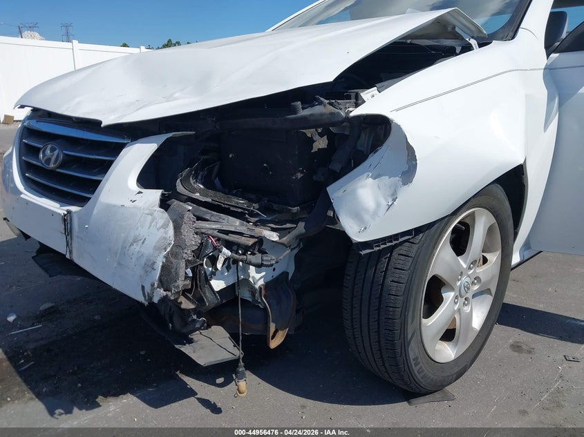 2007 Hyundai Elantra VIN KMHDU46D37U085227 IAAI salvage auction — FRONT END, Rebuildable (Florida), sold $625 on 2026-07-20 (photo 6)