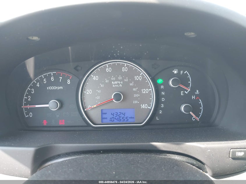 2007 Hyundai Elantra VIN KMHDU46D37U085227 IAAI salvage auction — FRONT END, Rebuildable (Florida), sold $625 on 2026-07-20 (photo 7)