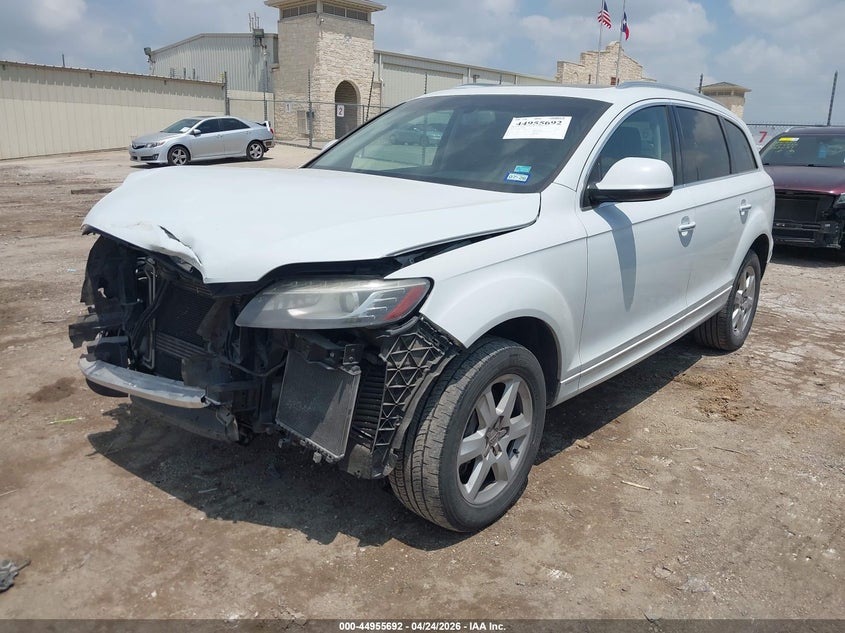 2015 Audi Q7 VIN WA1LGBFE1FD001127 IAAI salvage auction — FRONT END, Original (Texas), sold $2,900 on 2026-07-13 (photo 2)