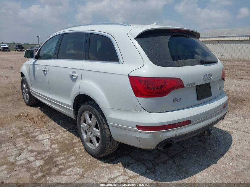 2015 Audi Q7 VIN WA1LGBFE1FD001127 IAAI salvage auction — FRONT END, Original (Texas), sold $2,900 on 2026-07-13 (photo 3)