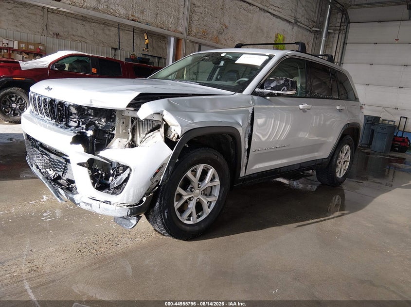2023 Jeep Grand cherokee VIN 1C4RJHBG1P8741900 IAAI salvage auction — FRONT END, Bill Of Sale (Alaska), sold $8,125 on 2026-08-21 (photo 2)