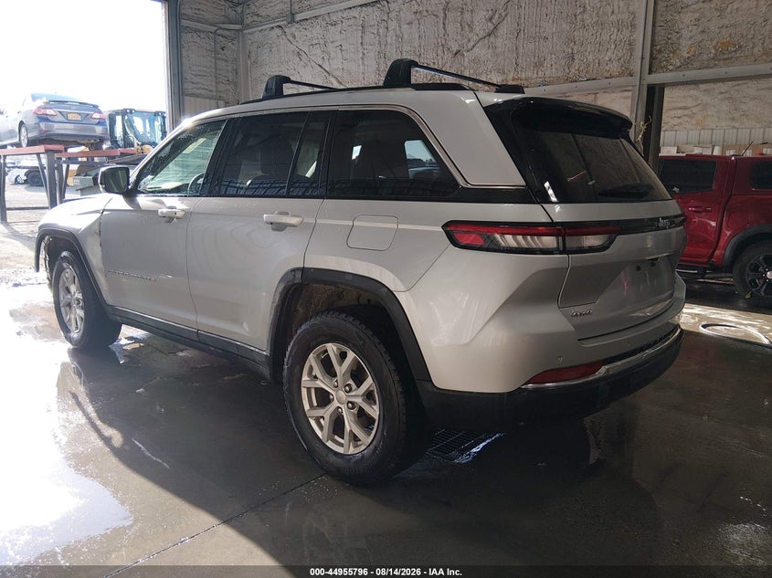 2023 Jeep Grand cherokee VIN 1C4RJHBG1P8741900 IAAI salvage auction — FRONT END, Bill Of Sale (Alaska), sold $8,125 on 2026-08-21 (photo 3)
