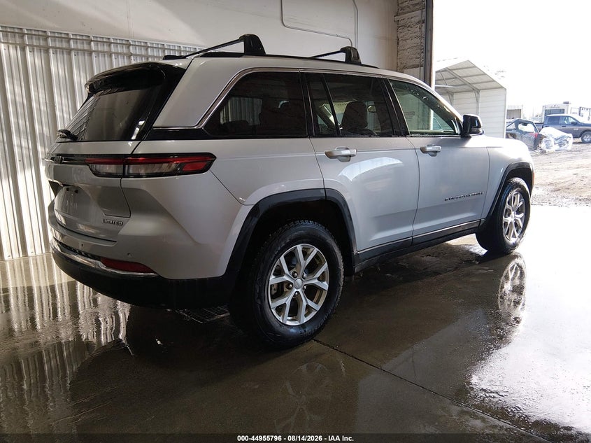 2023 Jeep Grand cherokee VIN 1C4RJHBG1P8741900 IAAI salvage auction — FRONT END, Bill Of Sale (Alaska), sold $8,125 on 2026-08-21 (photo 4)