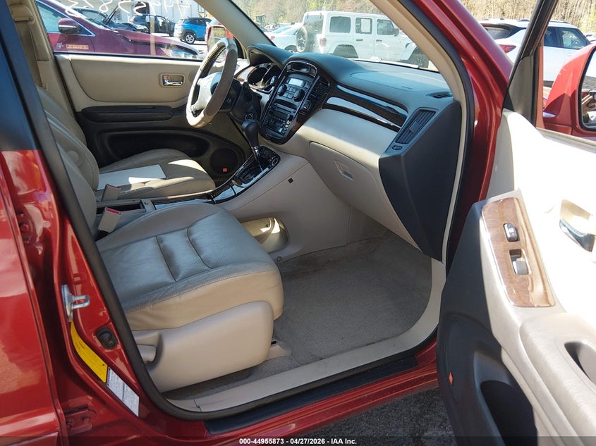2003 Toyota Highlander VIN JTEHF21A730118048 IAAI salvage auction — REAR END, Bill Of Sale (Connecticut), sold $425 on 2026-07-09 (photo 5)